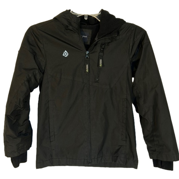 LONDON Fog Black Coat All Weather nice and warm - Picture 1 of 4